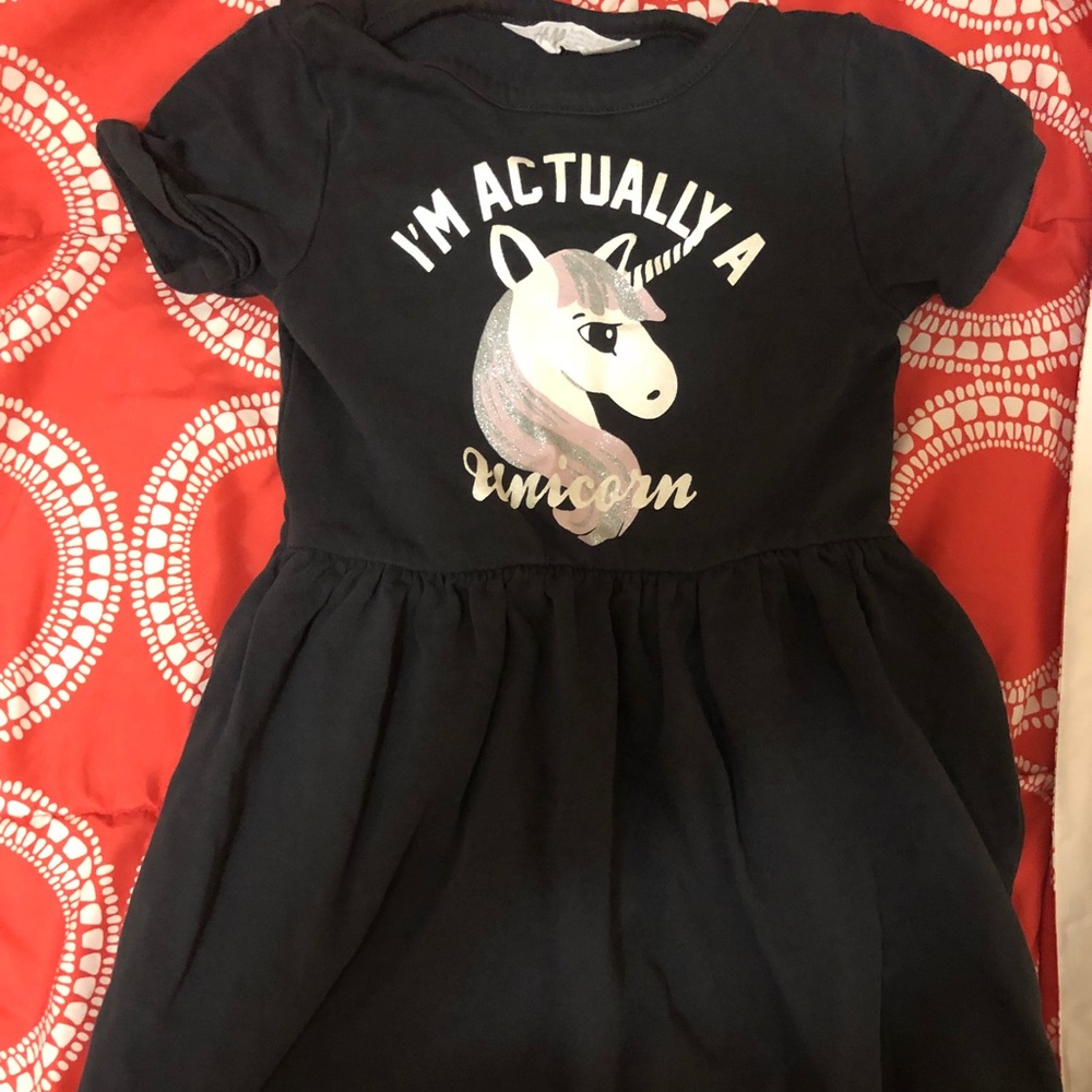 Toddler girl H&M unicorn dress